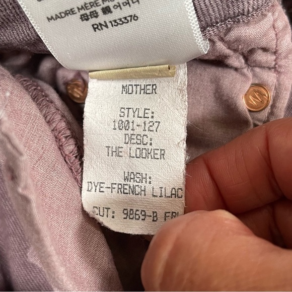 MOTHER Women's Skinny Jeans in Brown - Picture 6 of 10